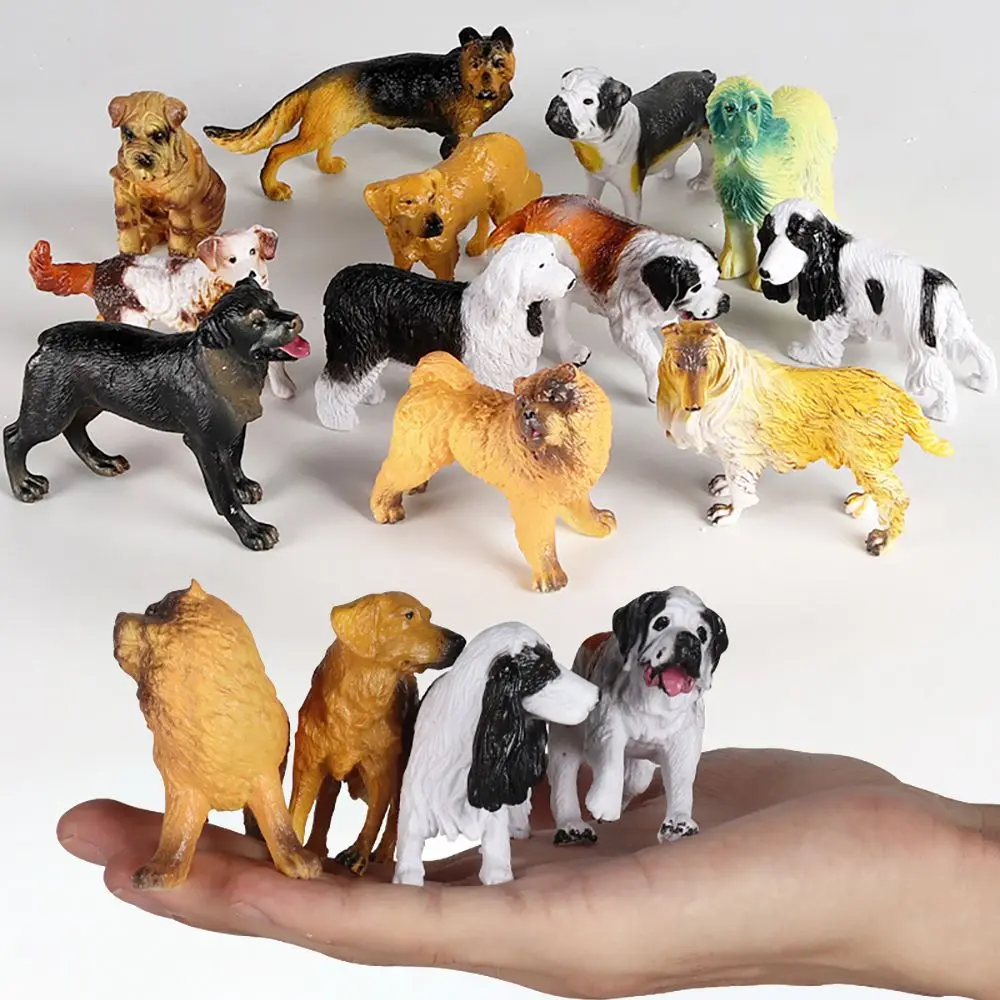 

Science & Nature Kids Cognition Micro Landscape Pet Puppy Figurine Early Learning Large Shepherd Dog Lifelike Dog Model