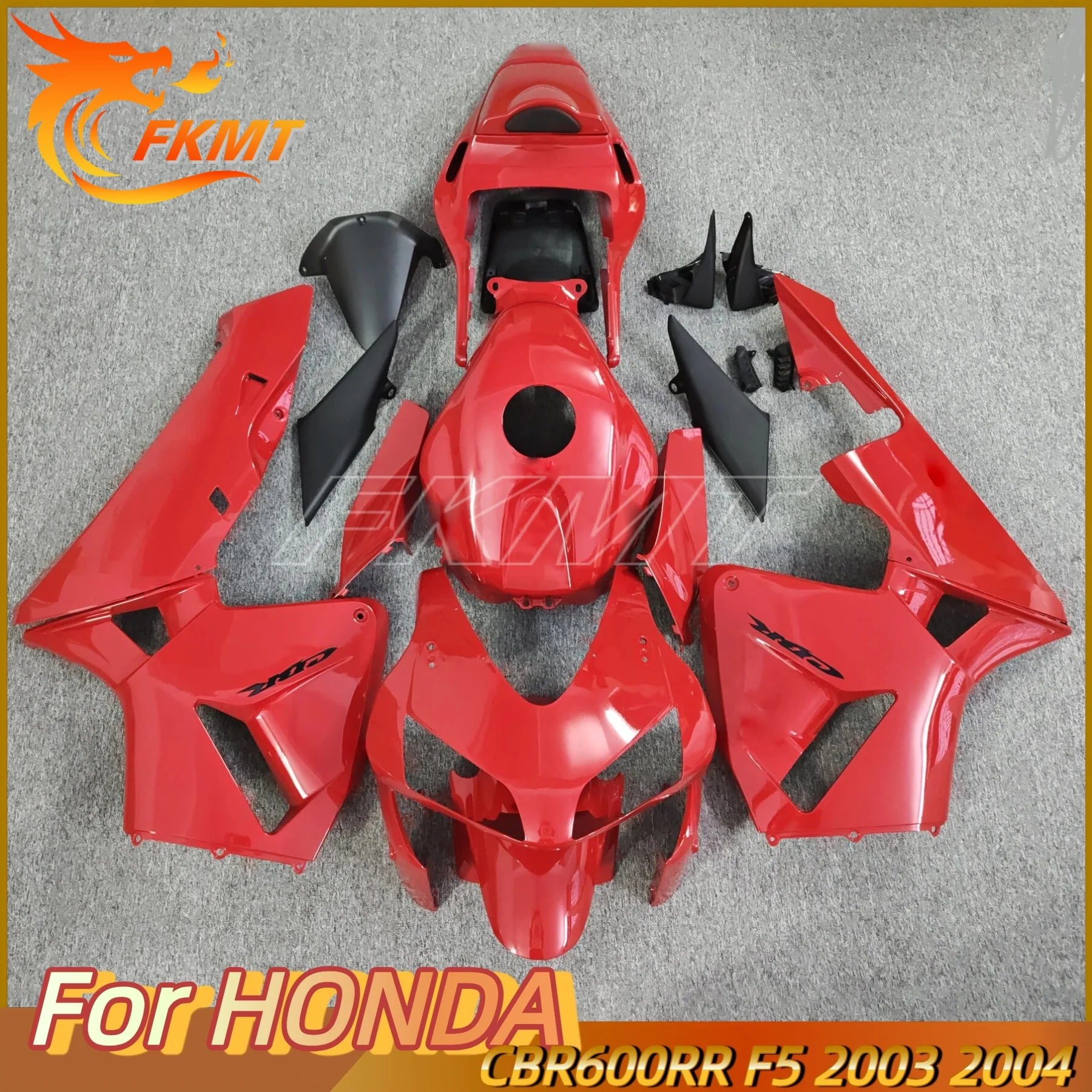 Фото ГОРЯЧАЯ НОВИНКА: Комплект обтекателей из ABS-пластика для мотоцикла HONDA CBR600RR F5 03 04 (CBR 600RR, CBR 600 RR) 2003-2004 годов, горячий черный цвет. №1