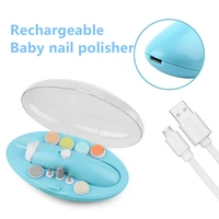rechargeable newborn electric nail clippers baby anti pinch scissors baby nail clippers set baby nail polisher