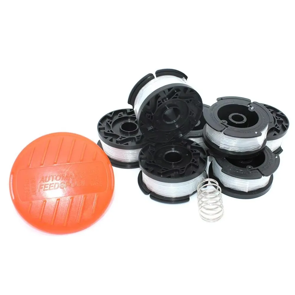 Катушка 8PK 0 065 дюйма для Black + Decker GH400 GH500 GH600 GH610 GH900 GH912 ST6600 ST7000 ST7700 CST1000 CST1200 CST2000 MTC220