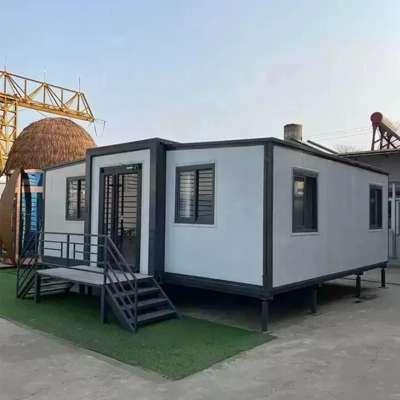 Tiny Homes для продажи Сборный мобильный расширяемый сборный контейнерный домик