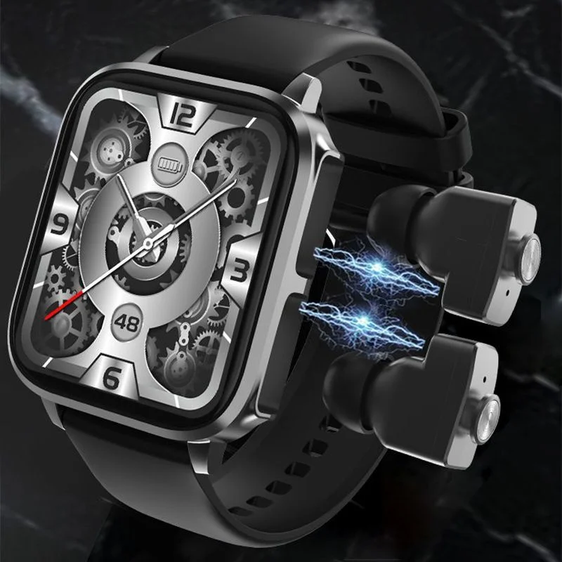 T22 2023 Smart Watch TWS Earbuds 2 In 1 HIFI Stereo Wireless