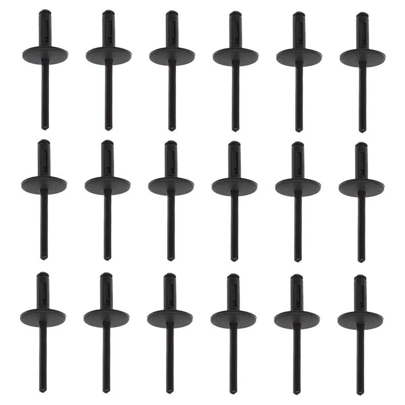 

100Pcs Car Bumper Fender 6mm Hole Plastic Rivets Fasteners 51717002953 for -BMW Auto Inside Decorative Retaining Clip
