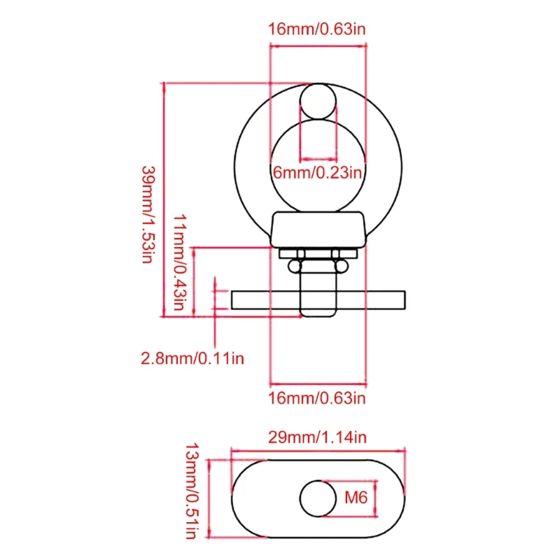 4 шт. винт для крепления на рейку крепежная проушина винты направляющих из