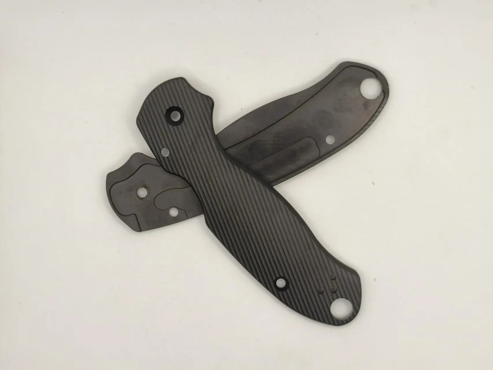 1 пара весов с ручкой из саржевого алюминиевого сплава для ножей Spyderco C223 Para3