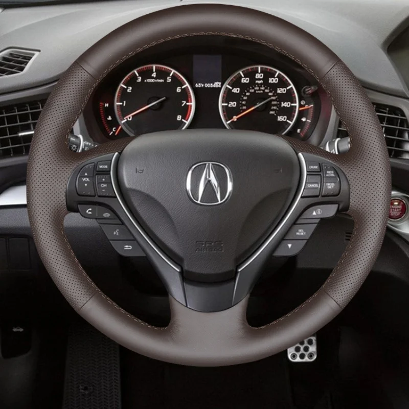 Чехол рулевого колеса автомобиля для Acura RDX CDX MDX TLX-L ZDX индивидуальная оплетка