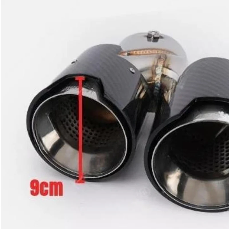 2 шт. четырехъядерный наконечник выхлопной трубы для BMW G20 G21 M340i 330i 2019-2023 глушителя