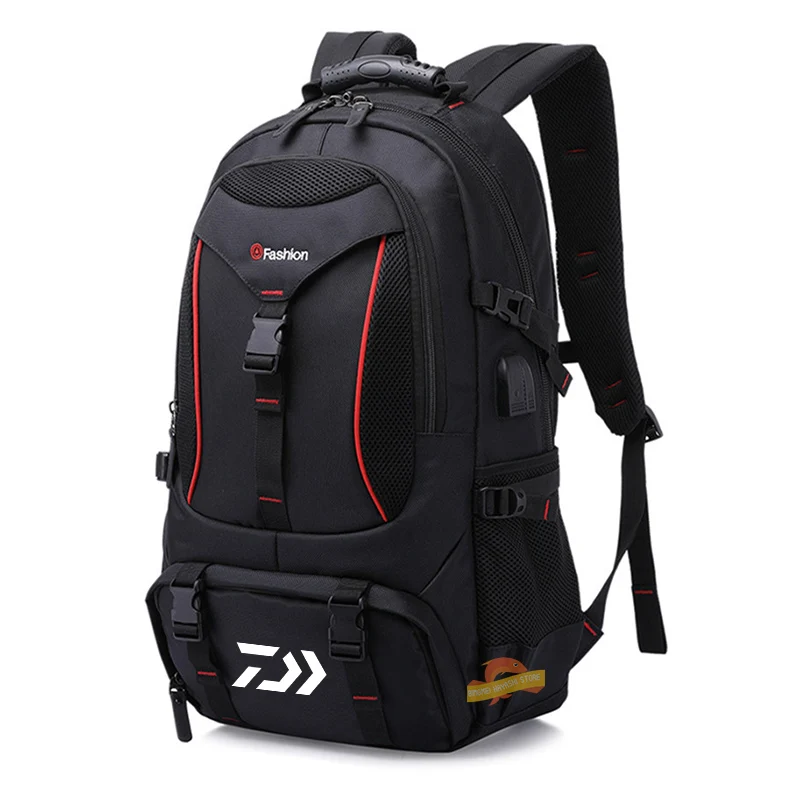 

Повседневный дорожный рюкзак Daiwa для рыбалки, уличный водонепроницаемый спортивный рюкзак для пешего туризма, альпинизма, многофункционал...
