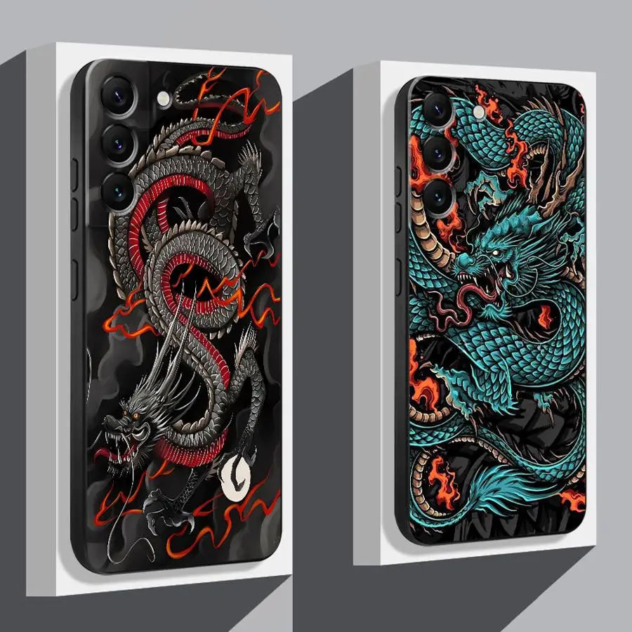 Красочный чехол с изображением дракона для Xiaomi Redmi Note 7 8 9 10 11s 12s 10S 9S 13 Pro Plus 12 Pro 11 14 Funda Phone Cover (art.: 3920d990e2ca2) - 3920d990e2ca2