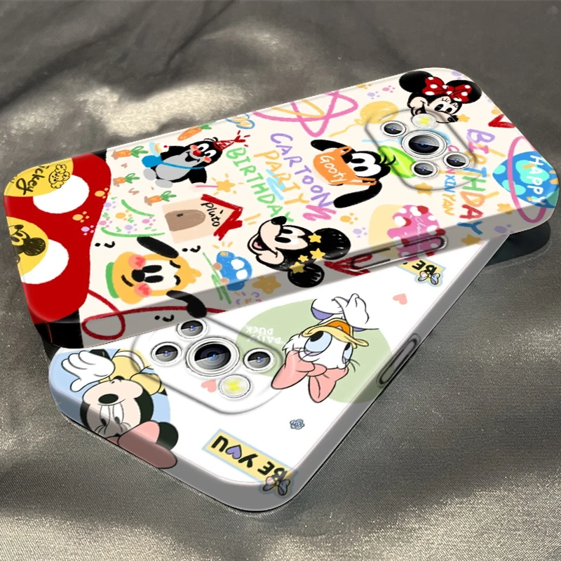 

Minne Daisy Anime Cute For Xiaomi Mi Poco X5 X4 X3 F5 F4 F3 F2 M5S M5 M4 M3 GT Pro 5G Feilin Film Phone Case Hard Cover