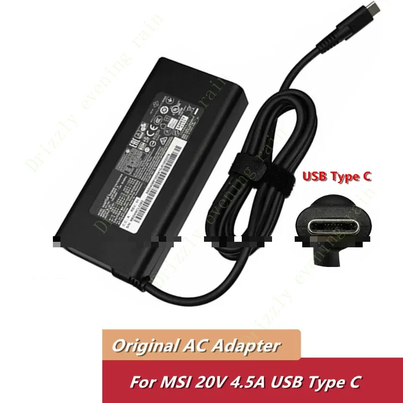 Оригинальный ADP-90FE D 90 Вт 20 В 4. Адаптер переменного тока 5a USB-C для зарядного