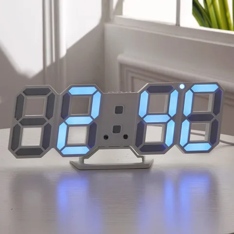 3D LED часы