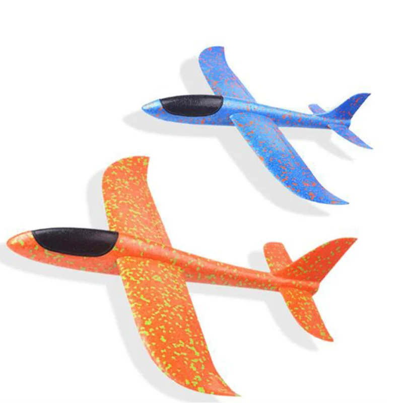 

2021 DIY Hand Throw Flying Glider Planes Toys for Children Foam Aeroplane Model Party Bag Fillers Flying Glider Plane Toys Game