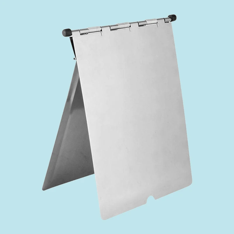 Stainless Steel Medical Record Folder Hotel/Guestroom Data Nurse/Dental Clinic Metal