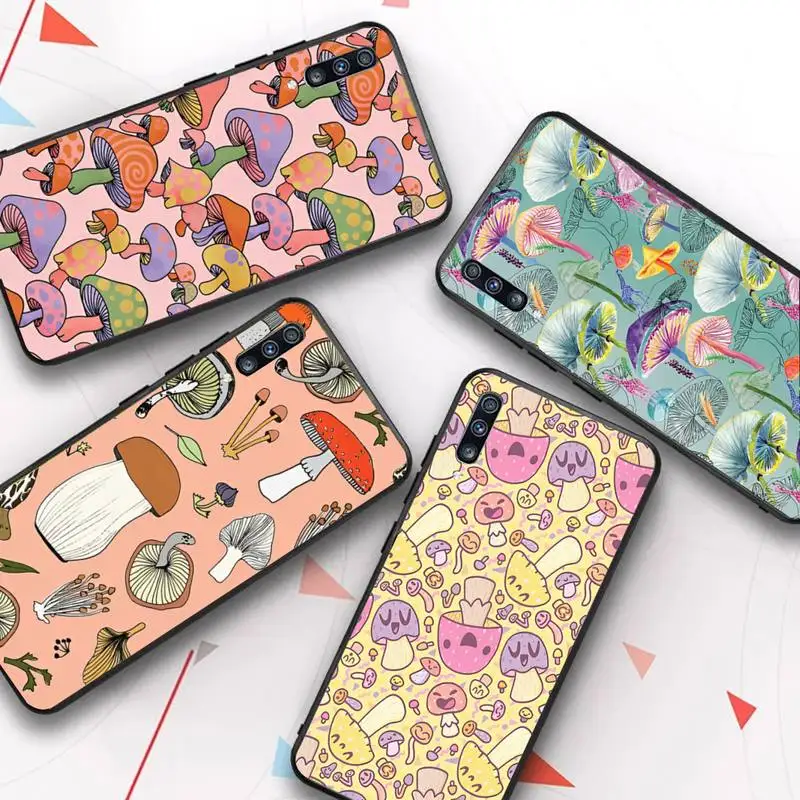 

Mushroom Cute Phone Case for Samsung A51 01 50 71 21S 70 31 40 30 10 20 S E 11 91 A7 A8 2018