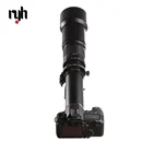 RYH 650-1300 мм F8.0-F16 супердлиннофокусный зум-объектив + T2 переходное кольцо для Cannon Nikon Sony Pentax DSLR камер