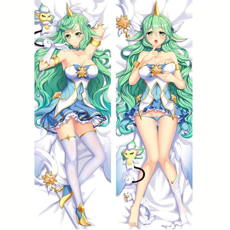 Популярная игра Аниме Dakimakura Ahri Sona Elle Fiora katарина Riven Подушка Чехол обнимающая наволочка для тела длинная наволочка
