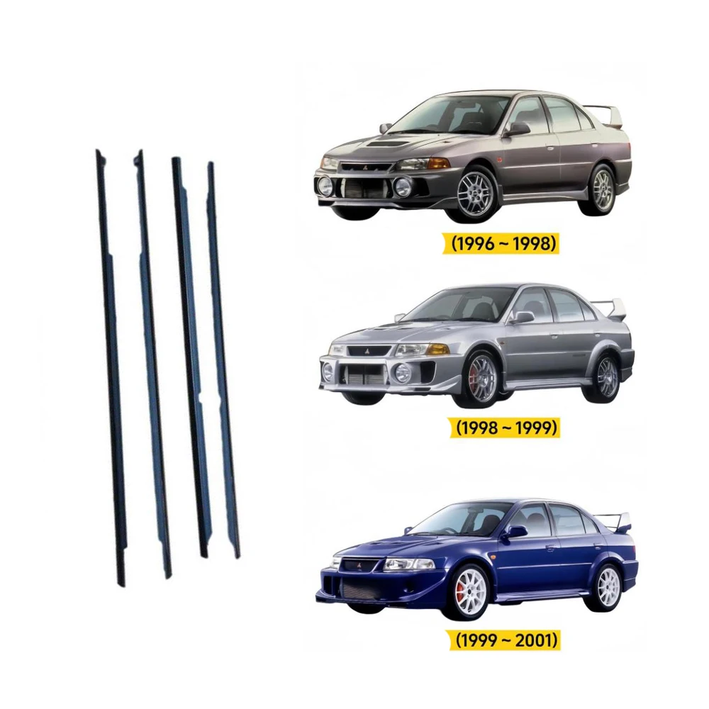 

1 ИЛИ 4 ШТ MR 184661 Линия ремня двери, окна для Lancer 1995-2000 MR 184662 MR 184663 MR 184664 Для Evo456 Ck00 Cn9a Cp9a