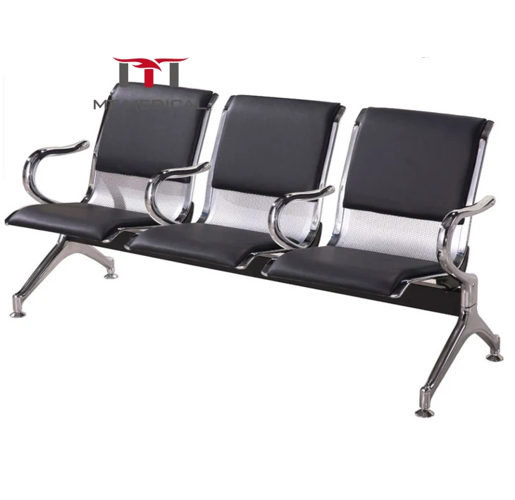 

MT Hospital Equipment 3 Seat Waiting Room Seat Airport Waiting Room Area Connection Bench Hospital 4 Seat Waiting Room Chair