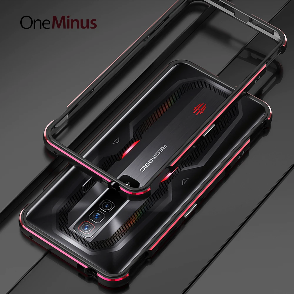

Luxury Skin For ZTE Nubia Red Magic 7 Pro Case Redmagic7 6 Pro Aluminum Metal Bumper Frame Ultra Slim Shockproof Phone Cover