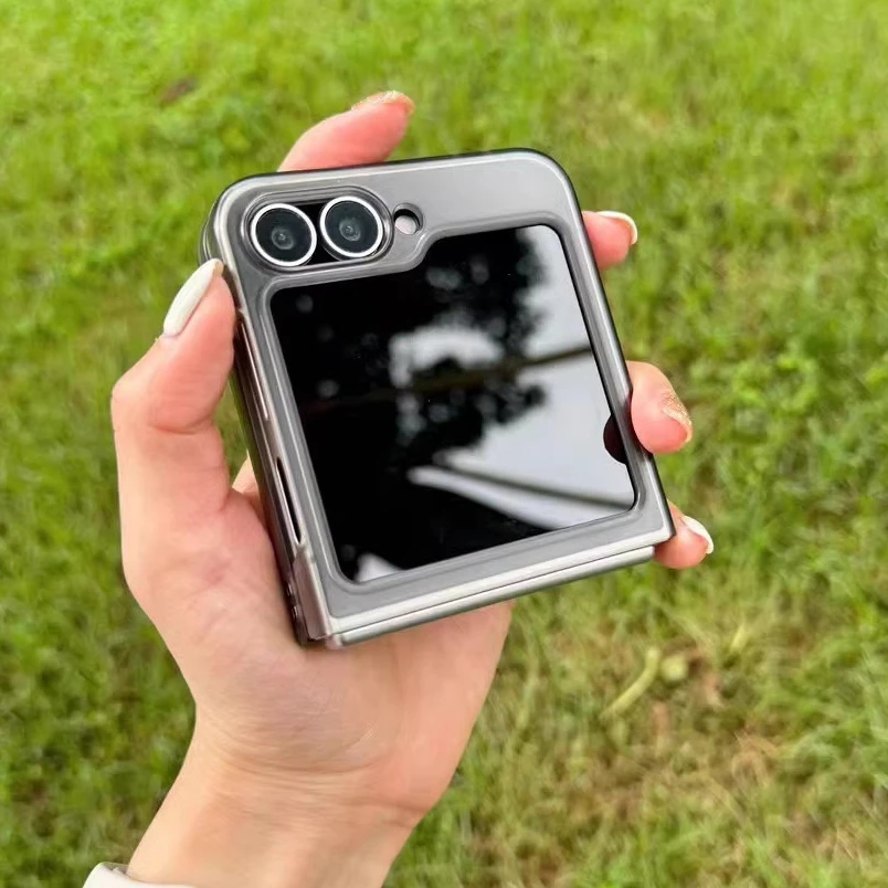 Чехол Z Flip6 Ультратонкий тонкий матовый чехол для Samsung Galaxy Flip 6 5 4 3 PP Складная