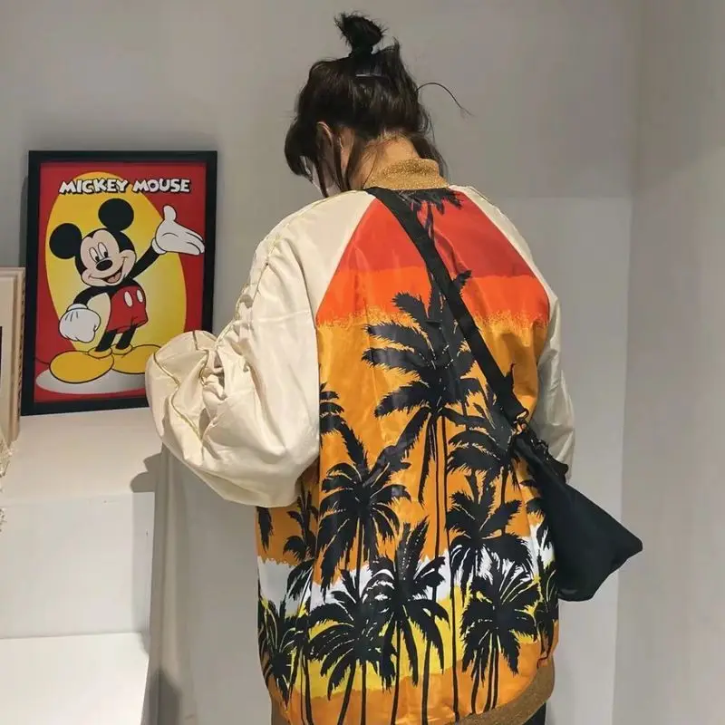 Женская Блестящая бейсбольная униформа Новинка осени 2022 корейские Ретро парные