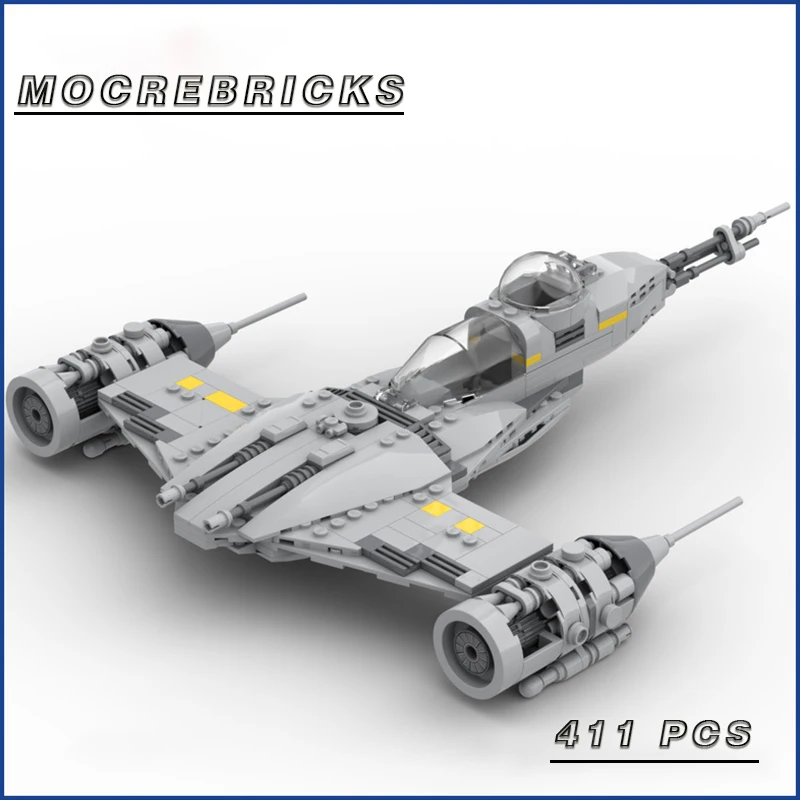 

Space War Series N-1 Starfighter Combat Weapons Building Block Model Classical MOC Kit DIY Assembly Puzzle Toy Gifts