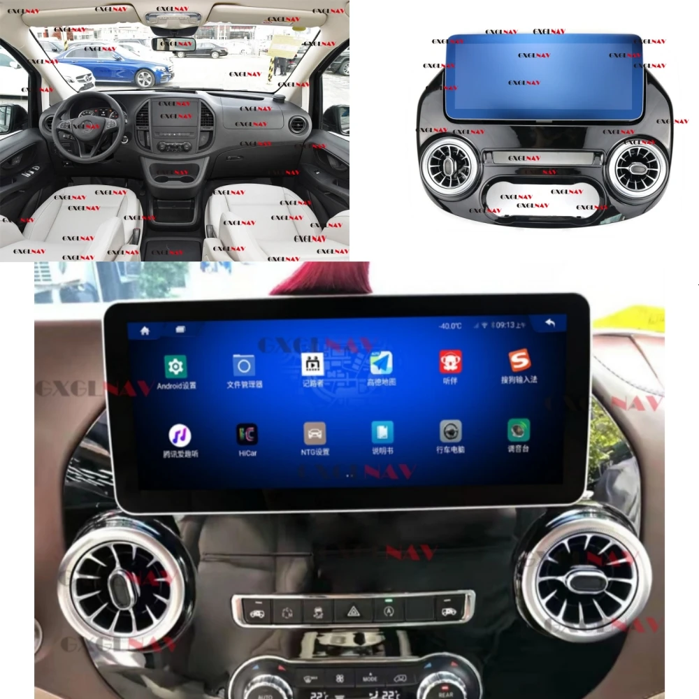 

Автомобильный радиоприемник Android 13 для Mercedes Benz Vito 2016-2021 W447 116, автомобильный мультимедийный плеер с GPS-навигацией, головное устройство, беспроводной Carplay