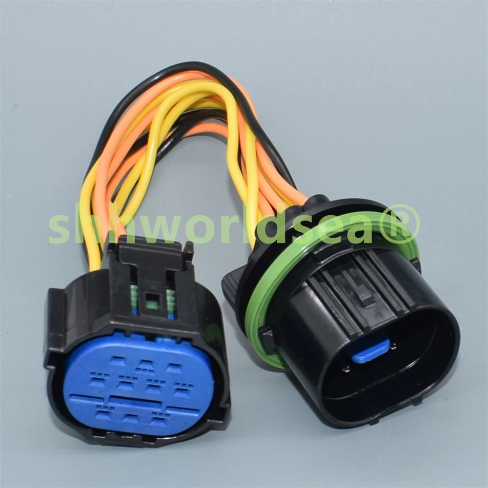 

Shhworldsea 10-контактный разъем автомобильной фары, электрическая розетка HP406-10021 HP481-10021, разъем жгута проводов для KIA Hyundai