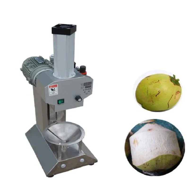 

110V 220V Fresh Coconut Cutting Trimming Peeling Machine Green Green Coconut Skin Removing Machine