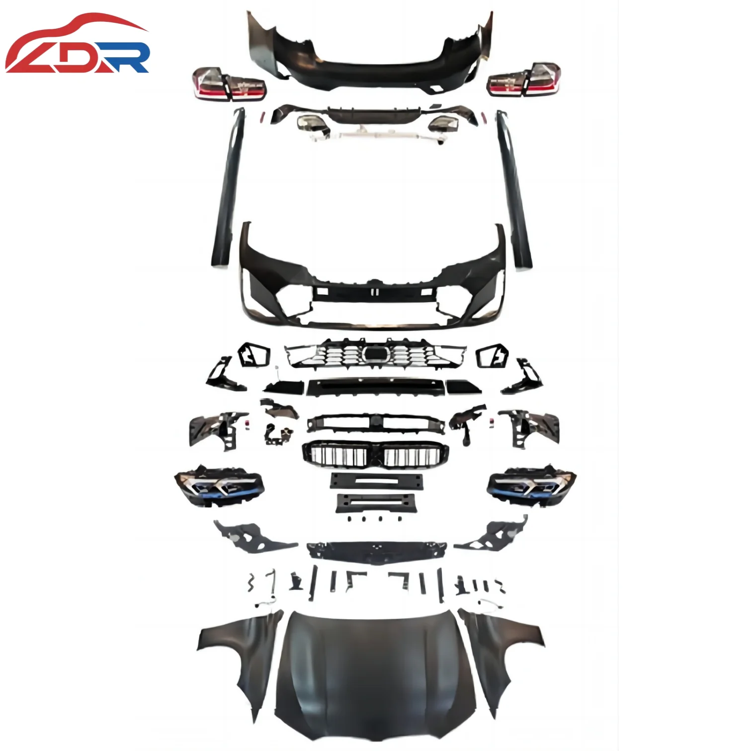 LDR для BMW новый дизайн F30/F35 обновление G20 Lci автомобильный Bodykit старый и комплект