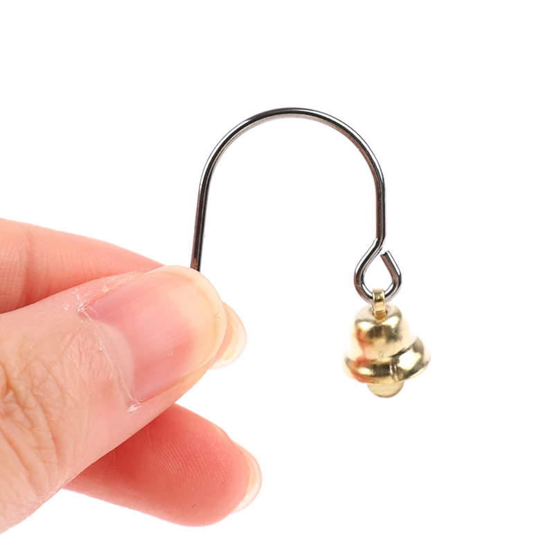 

2PCS 1:12 Dollhouse Miniature Golden Metal Doorbell Model Dollhouse Hardware Accessories doll furniture accessoires