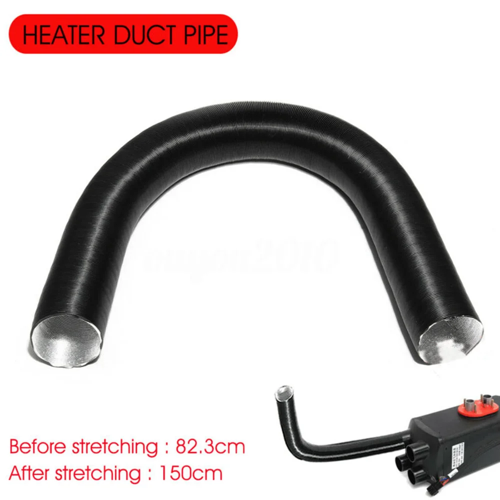 

42mm Diameter Air Diesel Parking Heater Duct Pipe Tube Hose Hot Air Paking Conditioner Ducting Aluminum Car Camper