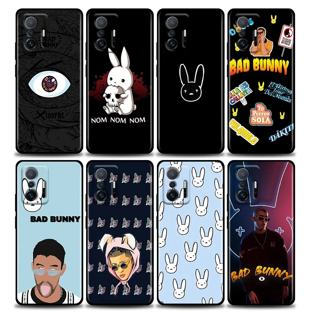 

Phone Case for Xiaomi Mi 11i 12 12X 11 11X 11T Case Poco X3 NFC M3 Pro F3 GT M4 Silicone Cover Yo Perreo Sola Bad Bunny Maluma