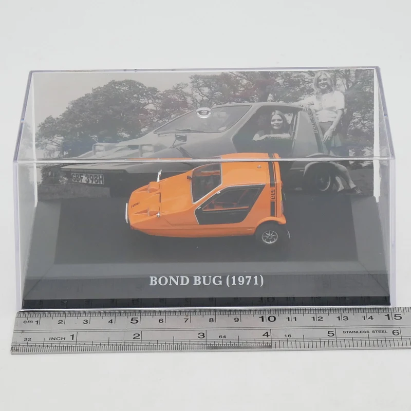 Ixo 1:43 BOND BUG 1971 литая модель автомобиля металлическая игрушечная машина коллекция
