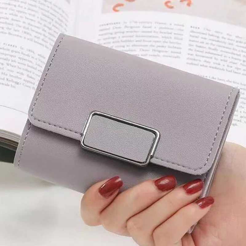 

Cartera Mujer Small Women Wallet Women's Leather Luxury Mini Women Wallets And Purses Short Female Purse Card Holder