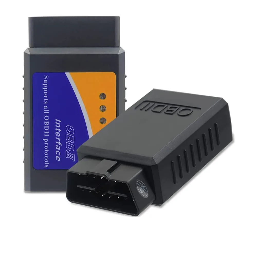 

Диагностический интерфейс ELM327 Bluetooth OBD2, диагностический считыватель кодов OBDII, сканирующий инструмент, совместимый с Torque для IOS, Android
