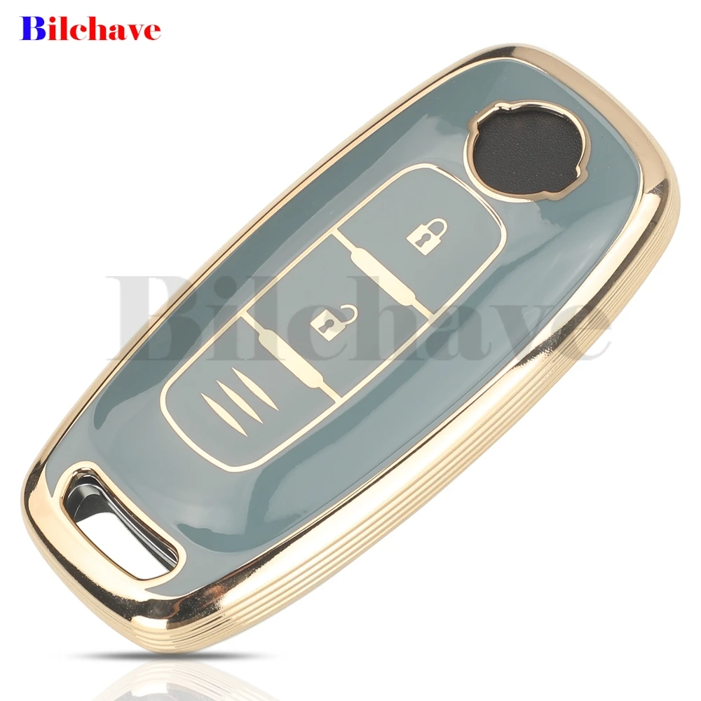 Jingyuqin новый мягкий ТПУ 2 кнопки дистанционного управления Чехол для