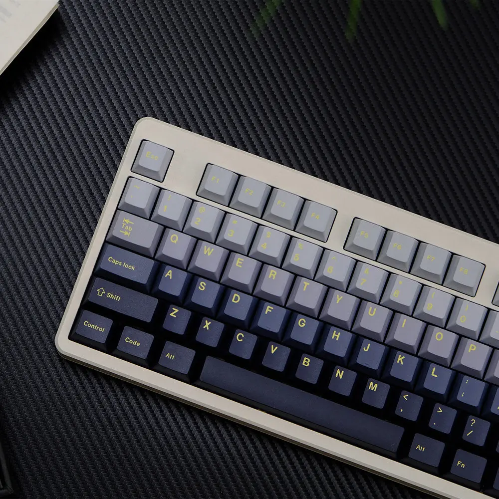Фото Оригинальные сублимационные кейкапы Mountain PBT для игровых механических клавиатур 68/87/108/75 №3