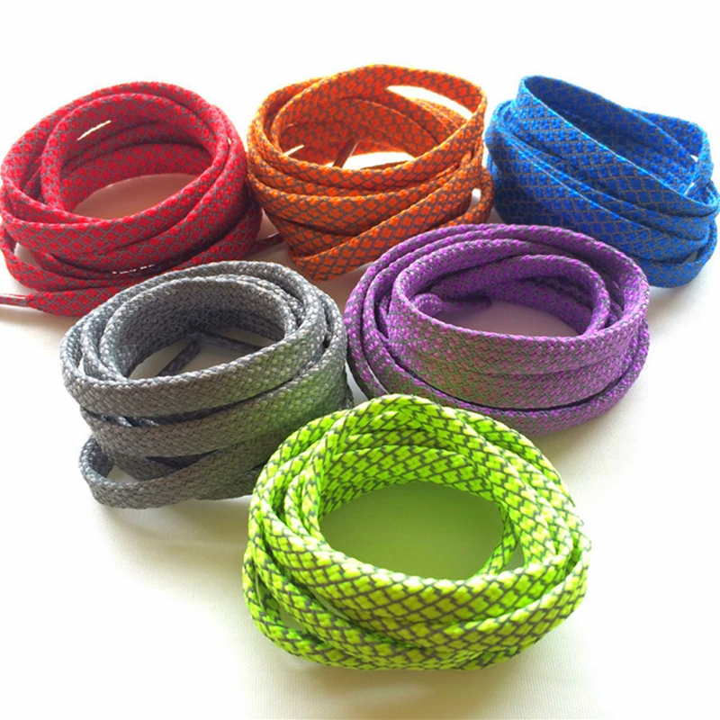 Weiou 30 Pairs Laces A Set Safety 3M Reflective Flat Strings Affordable Cords Wholesale Latchet For Sneakers Casual Boots Shoes
