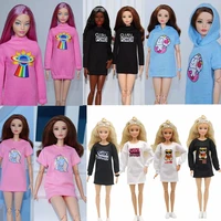 long t shirt 16 bjd doll clothes for barbie dress for barbie clothes clothing outfits 11 5 dolls accessories kids diy toy gift