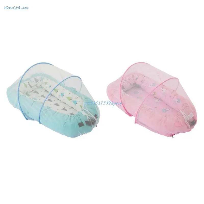 

Baby Crib Mosquitoes Net Portable Foldable Infant Bed Canopy Netting Folding Sleeping Cradle Insect Net