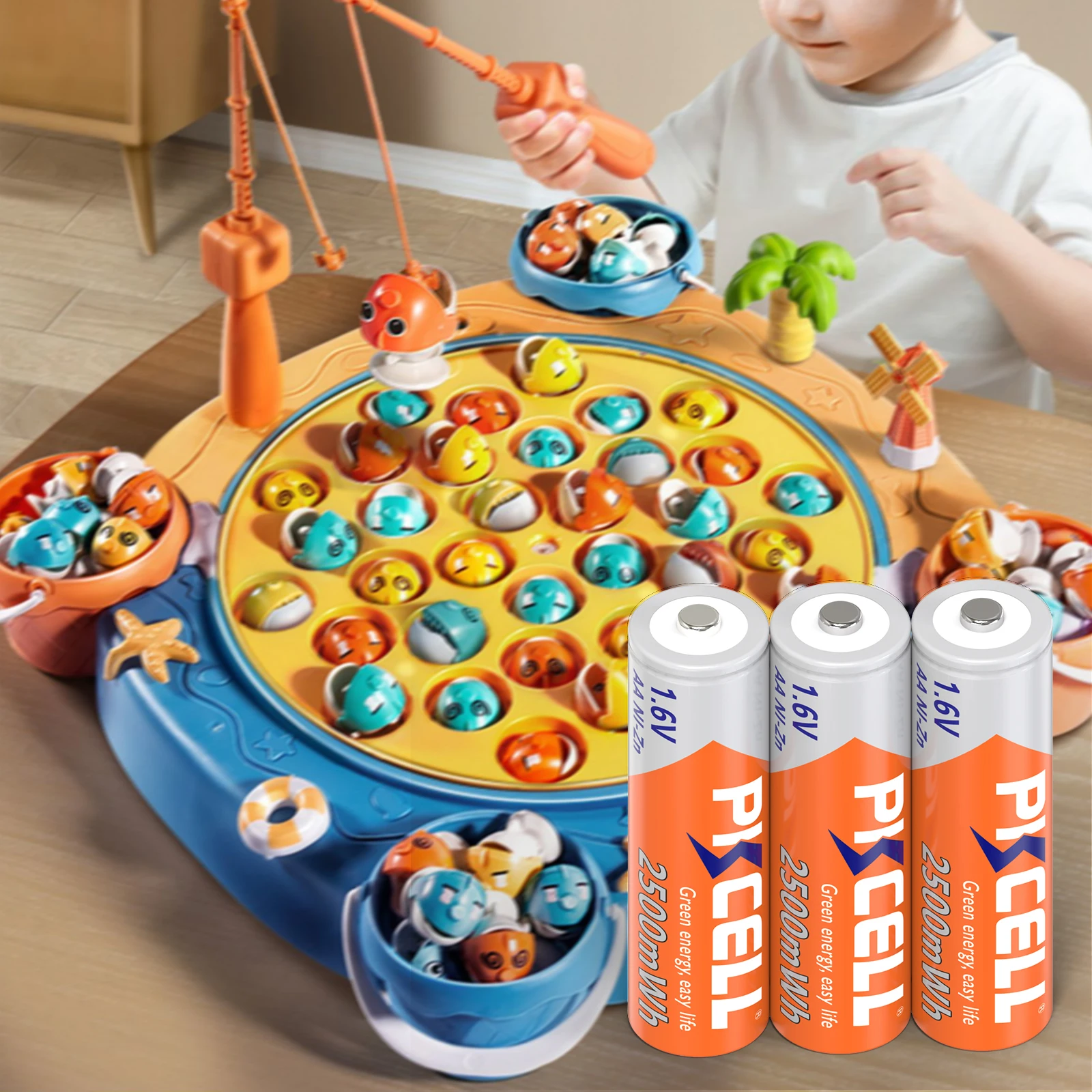 Аккумуляторные батарейки AA/AA 1 6 МВт/ч 4-20 шт