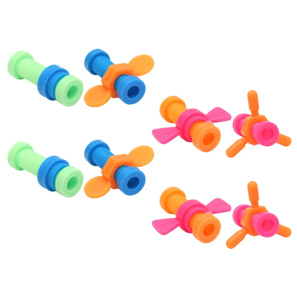 8 шт. вращающийся винт для снятия давления красочные игрушки тверкинг