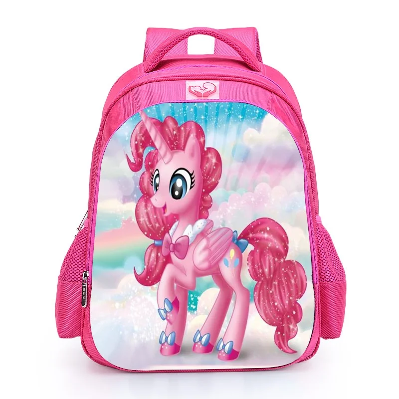 Large Unicorn Mermaid Children Anime Backpacks for Students New Primary Girl Barbi Princess Cute Cartoon Schoolbags Grade 1-6