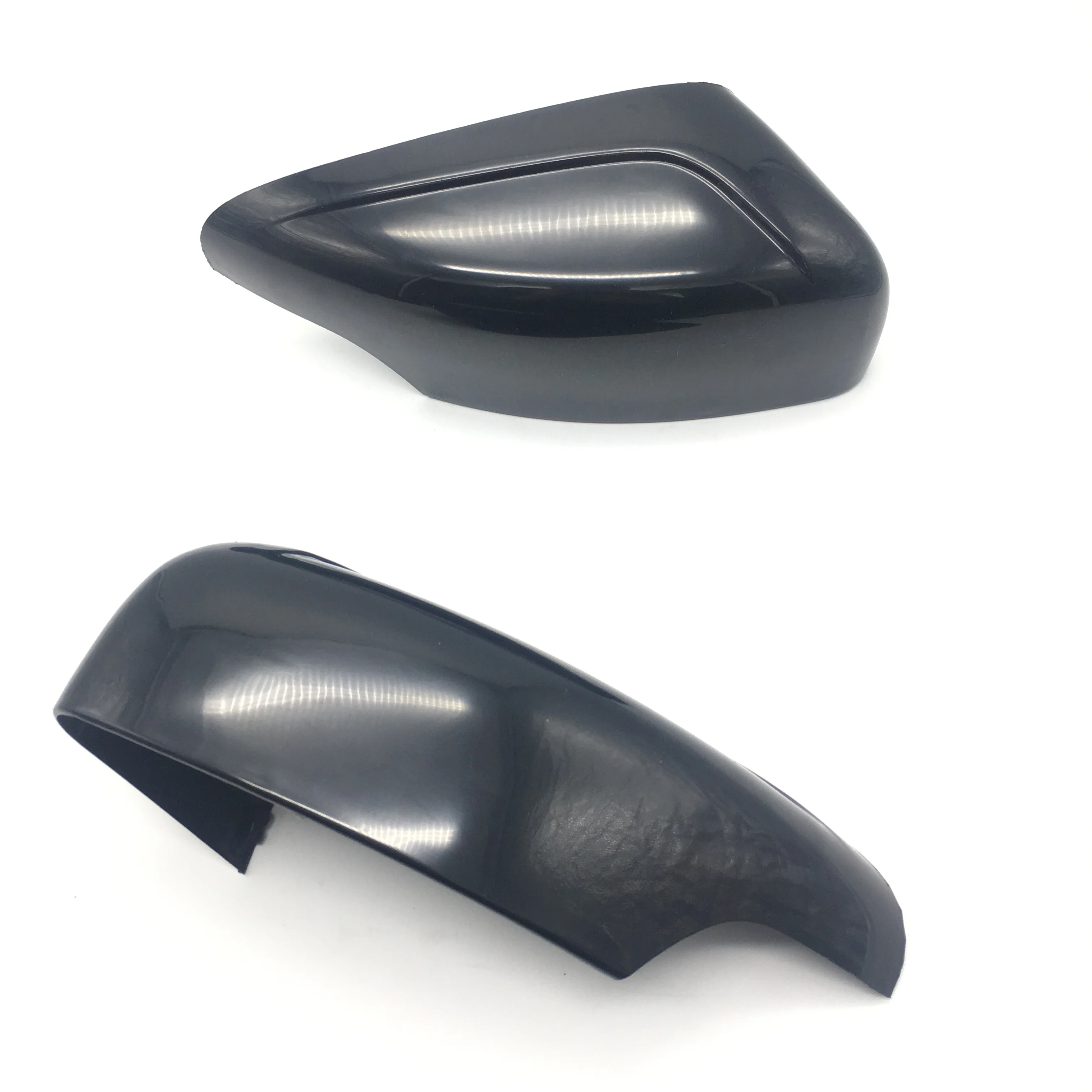 

Car Bright Black Replacement Side Mirror Covers Wing Mirror Covers Caps For Volvo XC60 2009-