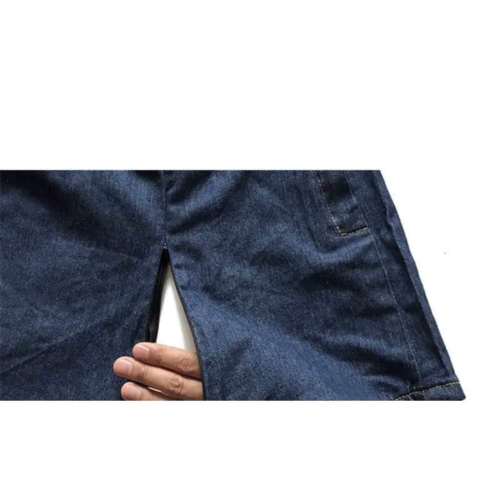 Lace-up Flared Jeans Women's Front and Rear Invisible Open Crotch Double-Headed Zipper Jeans Summer High Waist Straight-Leg Pant