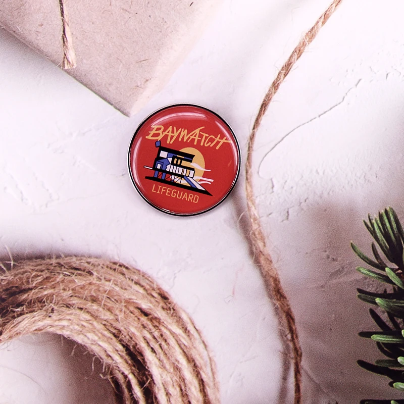 Значок с логотипом в стиле ретро вдохновленная ТВ-серией брошь модное украшение