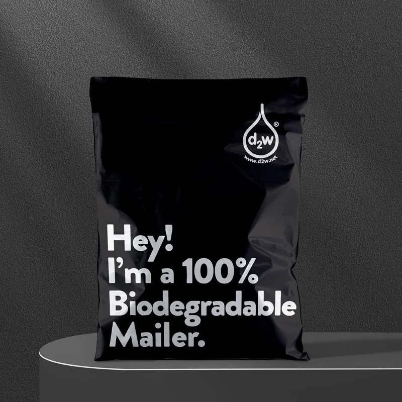 

Courier Bags Seal 50pcs Bag 100% Mailing Waterproof Envelope Mailers Courier Eco Poly Black Mail Biodegradable Bag Plastic