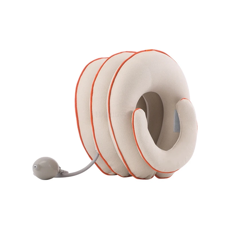 

1 шт., подушка для поддержки шеи, надувное воздушное устройство для вытяжения шейного отдела шеи, расслабляющая подушка для тела, трактор, массажная подушка для шеи